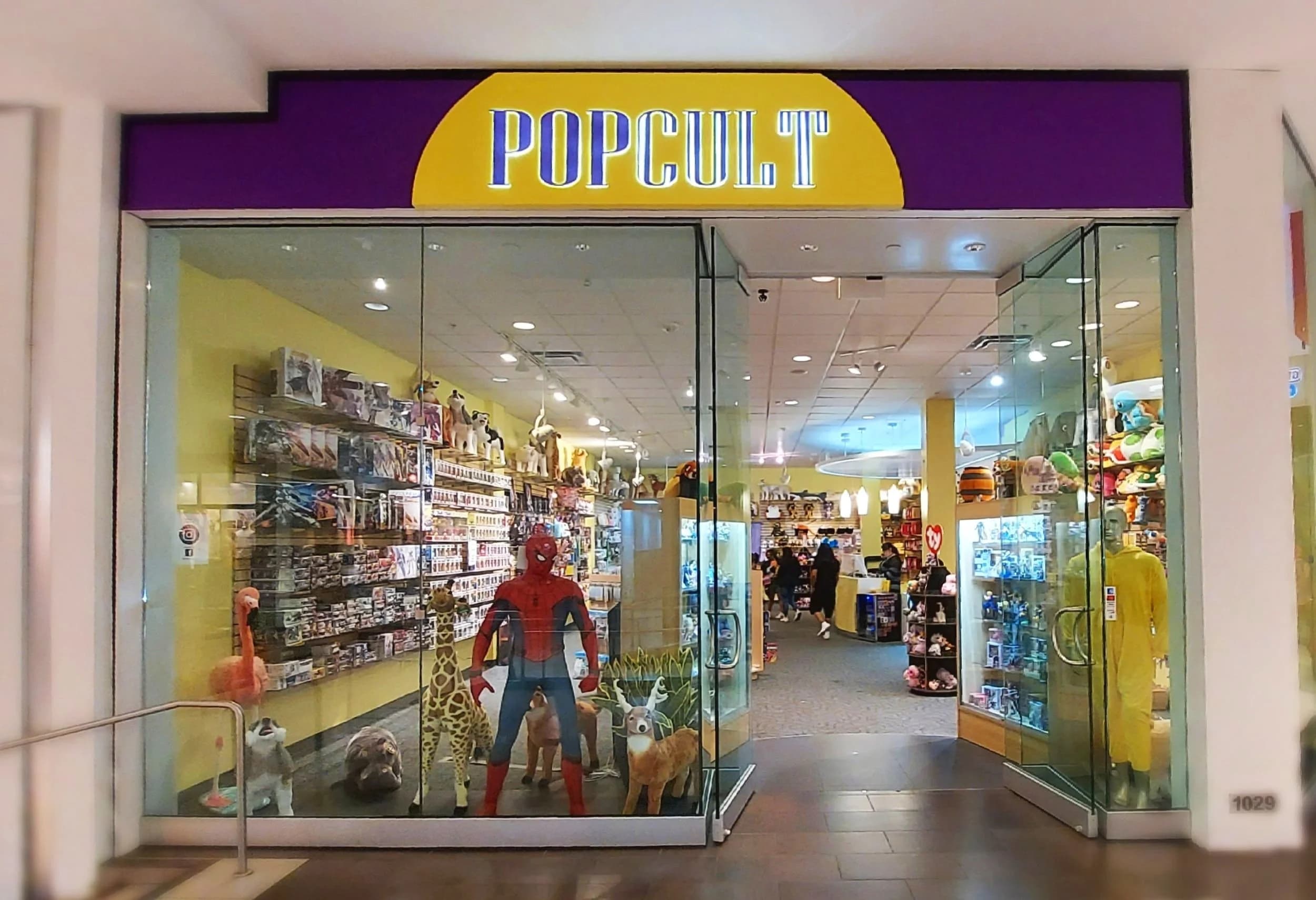 Storefront of Pop Cult at Countryside Mall in Clearwater