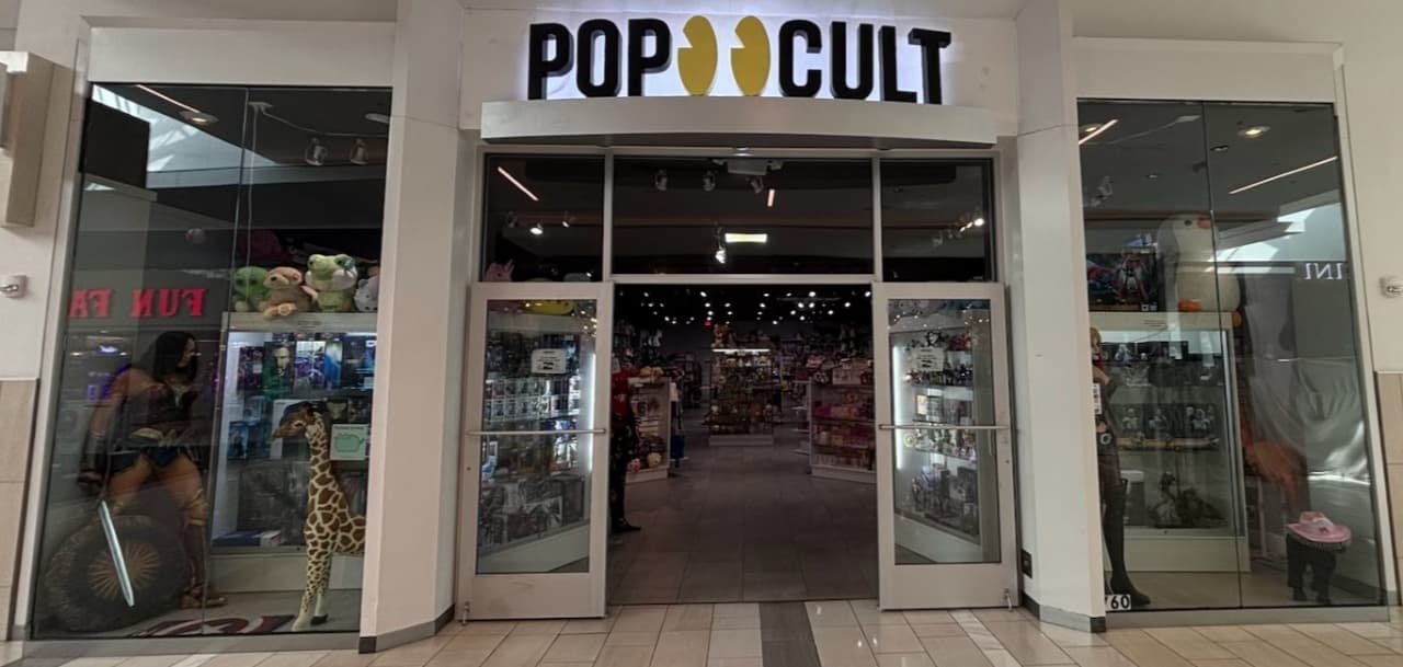 Storefront of Pop Cult at The Florida Mall in Orlando